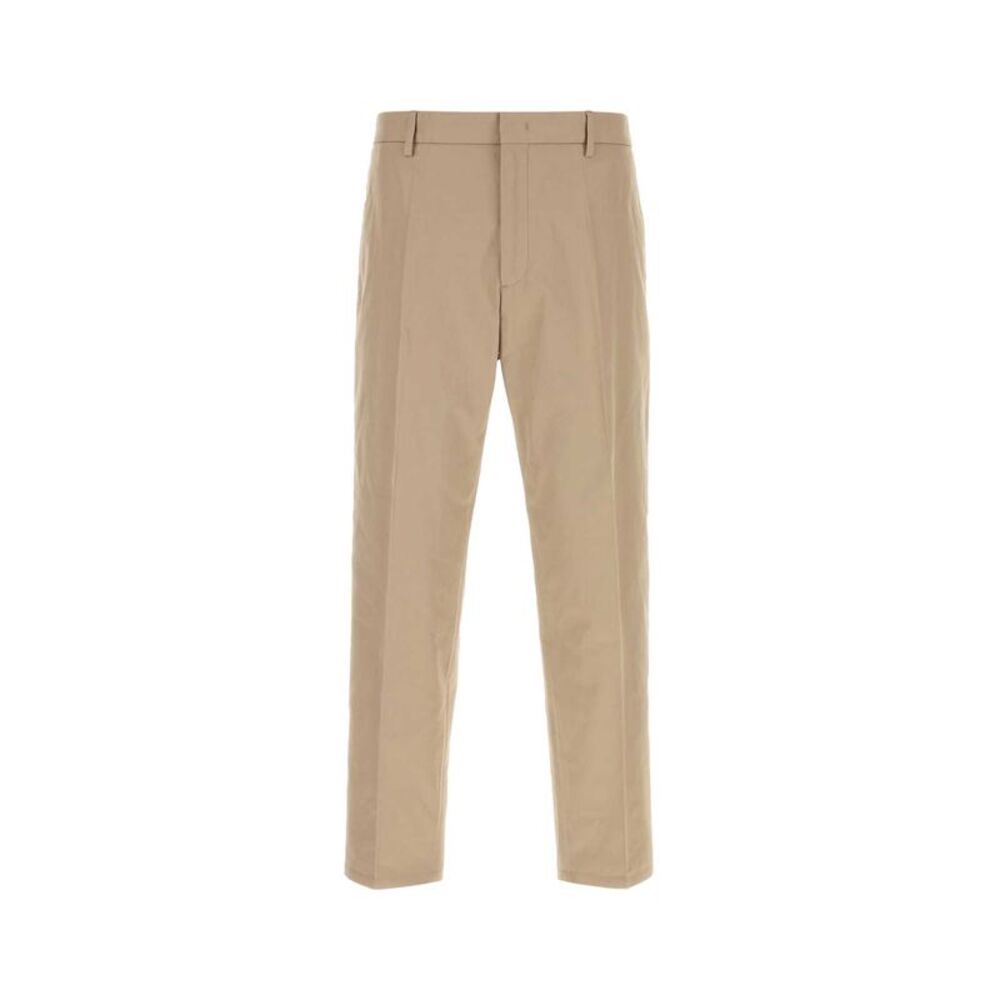Jil Sander Men Sand Cotton Pant